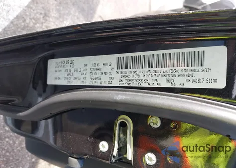 2016 Ram 1500 Big Horn from USA, damaged, VIN 1C6RR6GTXGS319251